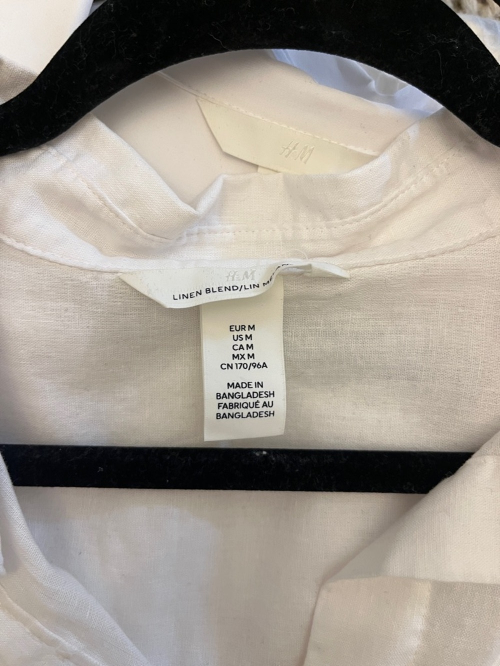 Linen/cotton button down - Picture 3 of 4